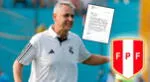 Sporting Cristal envió comunicado a FPF
