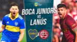 Boca Juniors y Lanús se enfrentan en La Bombonera por la Liga Profesional Argentina