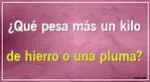 Demuestra tus conocimientos intentando responder este acertijo visual.