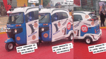 El alcalde de Comas es viras luego de presentar mototaxis para combatir la delincuencia.