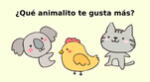 Escoge un animalito del test de personalidad y conoce rasgos importantes de ti.
