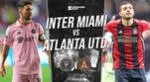 Inter y Atlanta United se enfrentan por la Leagues Cup
