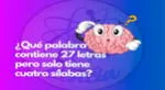 Solo un verdadero EXPERTO podrá superar este complicado acertijo en tiempo récord.