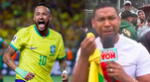 Neymar se encuentra en Lima para enfrentarse a la selección peruana por las Eliminatorias Sudamericanas 2026 y Edson Dávila logró su saludo.