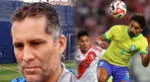 Leao Butrón se pronunció tras la victoria de Brasil ante Perú por las Eliminatorias 2026
