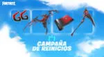 Pasos y guía completa para conseguir los premios de la Campaña de Reinicios de Fortnite.