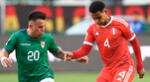 Perú se enfrenta a Bolivia en importante partido