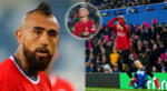 Arturo Vidal critica a Garnacho por celebrar como Cristiano Ronaldo