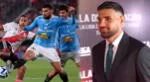 Ignácio Da Silva se refirió a Sporting Cristal durante la ceremonia de premiación.