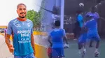 Guerrero tuvo su primer entrenamiento con César Vallejo y anotó un gol.