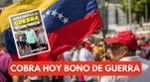 Cobra HOY los 2.170 bolívares del Bono de Guerra Económica vía Monedero.