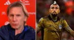 Ricardo Gareca se refirió al futuro de Arturo Vidal tras el Alianza Lima vs Colo Colo