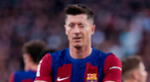Lewandowski marcó para el Barcelona ante Sevilla.