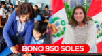 El Bono de 950 soles estuvo destinado para el personal del sector educación en reconocimiento a su importante labor.
