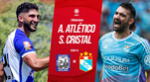 Sporting Cristal y Alianza Atlético van por los tres puntos en este partido del Clausura.