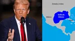 Trump desafía el Golfo de México con posible cambio de nombre.