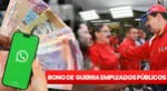 Bono Guerra trabajadores públicos: conoce todo sobre el pago