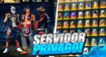 Guía completa para ingresar a un servidor privado en Free Fire 2025.