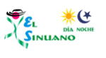 Resultados recientes de sorteo Sinuano de Día y Noche que se juega HOY, lunes 24 de marzo.
