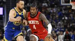 Conoce donde ver en Estados Unidos el partido entre Golden State Warriors y Houston Rockets.