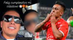 El jugador de Cienciano saluda a su hijo con Pamela López por su cumpleaños.