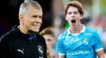 El joven futbolista anotó su primer gol con Sporting Cristal y se refirió al DT celeste.