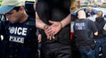 Gran arresto migratorio a manos de los agentes de ICE.