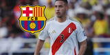 ¡Batacazo! Portal internacional filtra que futbolista peruano fichó por el FC Barcelona