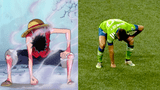 One Piece: futbolista de la MLS realiza un homenaje a la serie