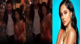Becky G: cantante tuvo con tenso momento con un fanático en una fiesta - VIDEO VIRAL