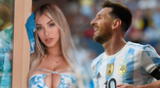 Paula Manzanal se cruza con Leo Messi en Ibiza