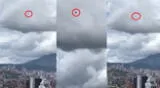 Filman ovnis en el cielo de Medellín y usuarios quedan impactados