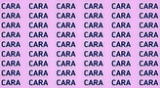 Reto visual: Encuentra la palabra 'CAPA' en solo 5 segundos.