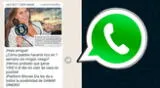 WhatsApp: ¿Cómo hacerte rico en una semana? Nueva modalidad de estafa alerta a usuarios