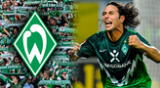 Claudio Pizarro recibe elogios de Werder Bremen