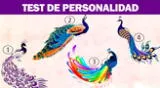 Test de personalidad: Elige el pavo real que más te gusta y conoce más de ti.