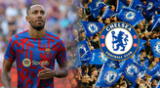 Chelsea llegó a un acuerdo con Barcelona por Aubameyang