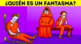 ¿Quién es un fantasma? El 97% de personas fallaron en este acertijo visual nivel PRO