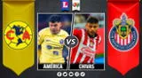 América recibe a Chivas de Guadalajara por el Clásico Nacional