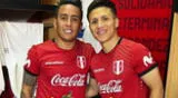 Pura magia: Catriel Cabellos y Christian Cueva entrenan juntos con la Selección Peruana
