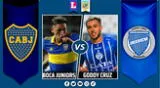 Boca se enfrenta ante Godoy en el Estadio Islas Malvinas.