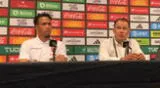 Juan Reynoso brindó conferencia de prensa tras derrota de Perú
