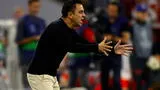 Xavi Hernández expresó su enfado contra el árbitro del partido Inter-Barcelona