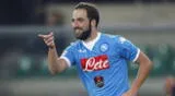 Higuaín logró anotar en 36 ocasiones con el Napoli durante la temporada 2015-2016 y batió un récord en el fútbol italiano.