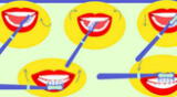 ¿Cómo te cepillas los dientes? Tu respuesta al test visual revelará tus fortalezas