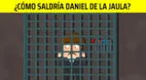 ¿Podrá salir? Ayuda a Daniel a encontrar una salida escogiendo una de las palancas