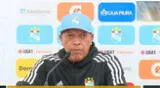 Roberto Mosquera apuntó con todo tras el empate de Sporting  Cristal