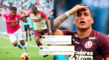 Las redes sociales explotaron luego que Universitario empatara con Cristal.