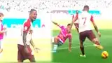 Andy Polo molesto con Alexander Succar por no aprovechar una clara ocasión de gol