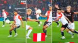 Marcos López realizó una increíble jugada en el Feyenoord